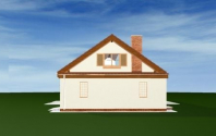 Słoneczny z poddaszem - wizualizacja - miniatura #9