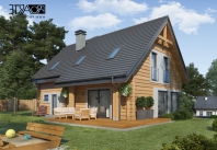 RIO 2 projekt domu z bali drewnianych. Obraz #6
