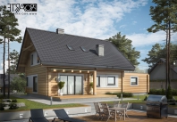 TRYPOLIS 3 projekt domu z bali drewnianych. Obraz #6