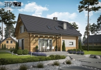 TRYPOLIS 5 projekt domu z bali drewnianych. Obraz #6