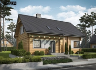 TRYPOLIS 5 projekt domu z bali drewnianych. Obraz #5
