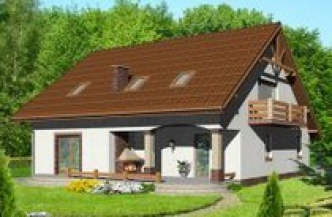 AKACJA 2 wersja D z podwójnym garażem