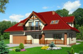 HORYZONCIK wersja B z poj. gar. strop Teriva