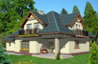 IRYS 10-18 wersja B z pojedynczym garażem
