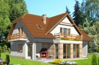 JULIA wersja A bez garażu