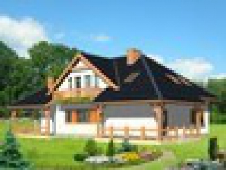 MAGNOLIA wersja B z pojedynczym garażem z boku