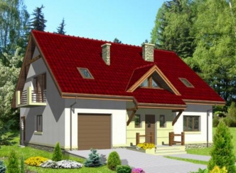 SŁONECZKO wer. B ze ścianką kolankową bez gar.