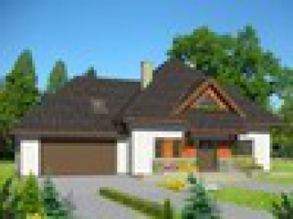 WERONIKA wersja B z pojedynczym garażem