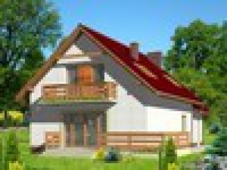 WOJTEK wersja B z pojedynczym garażem