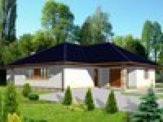 ZACISZE wersja 2B bez antresoli, ze ścianką kolankową