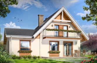 SIELANKA 2 35st. wersja A z podwójnym garażem