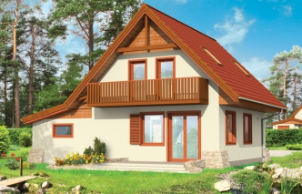 ANITA wersja B z podwójnym garażem