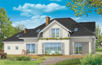 MILA energo + wersja B z podwójnym garażem