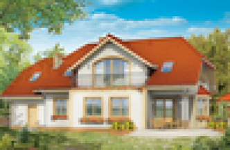 WERBENA NOVA wersja B z podwójnym garażem