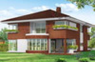 EWA 2 wersja C zwężona bez garażu paliwo stałe