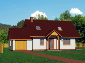 Domek Prosty + G (010 ZD + G)