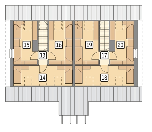 U08a Budynek agroturystyczny (letniskowy)