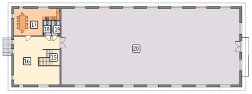 Magazyn z częścią socjalno-biurową