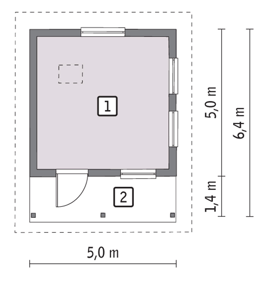 GC59a Budynek gospodarczy
