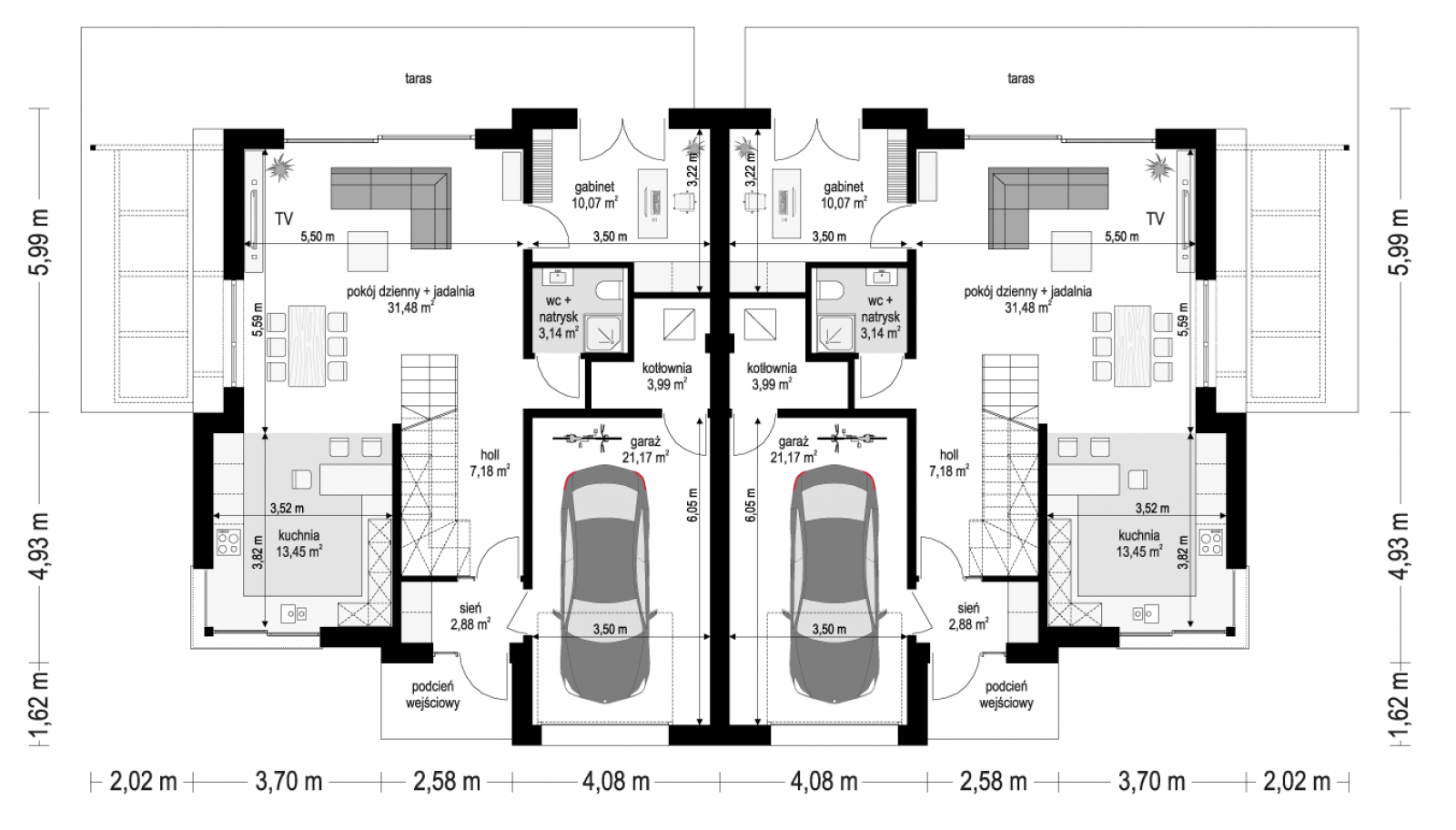 Qubik 3 - rzut Parter 2