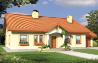 SIELANKA 2 35st. wersja A z pojedynczym garażem. Obraz #4
