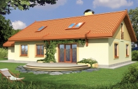 SIELANKA 2 35st. wersja A z pojedynczym garażem. Obraz #5