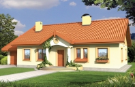 SIELANKA 2 35st. wersja A z pojedynczym garażem. Obraz #4
