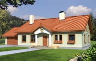SIELANKA 2 35st. wer. A dach 2-spad., podw. gar. paliwo stałe. Obraz #4