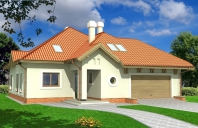 RÓŻA II wersja B z podwójnym garażem paliwo stałe. Obraz #3