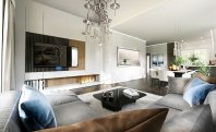 Parterowy Wąski wariant B - wizualizacja wnętrza - miniatura #5
